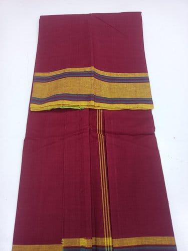 ARUPPUKOTTAI 40s COTTON SAREES 550MTS